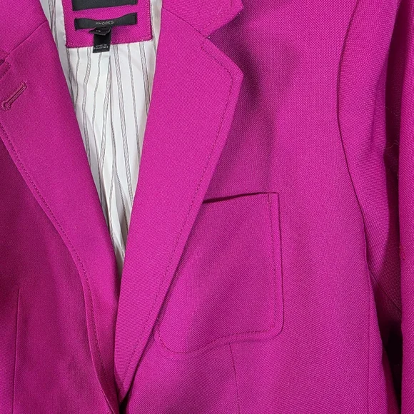 J. Crew Rhodes Blazer in Italian Wool Pink Gold Button Size 14 - Picture 3 of 12